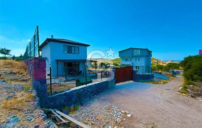 Çanakkale Gülpınar Satılık Deniz Manzaralı 3+1 Dubleks Villa!
