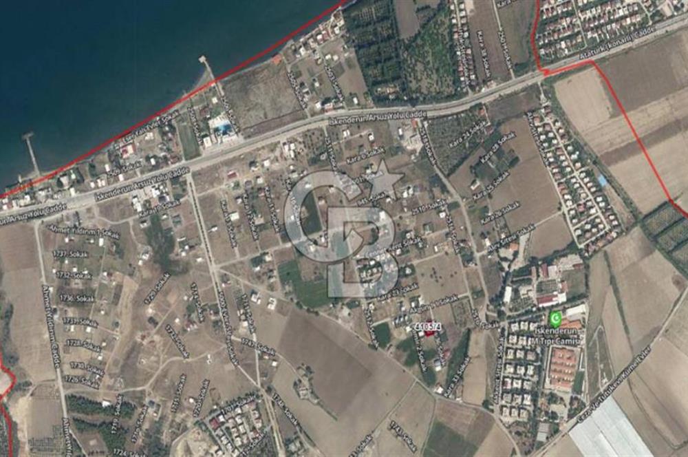 DENİZE 800 METRE MESAFEDE SATILIK İMARLI KONUT ARSASI