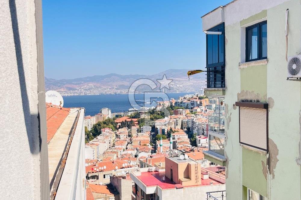 KONAK ÜÇYOLDA DENİZ MANZARALI, SIFIR, GENİŞ 1+1 KİRALIK DAİRE