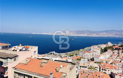 KONAK ÜÇYOLDA DENİZ MANZARALI, SIFIR, GENİŞ 1+1 KİRALIK DAİRE