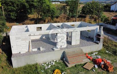 Biga İskender köy ev yapımı başlanmış satılık arsa
