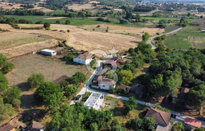 Biga İskender köy ev yapımı başlanmış satılık arsa