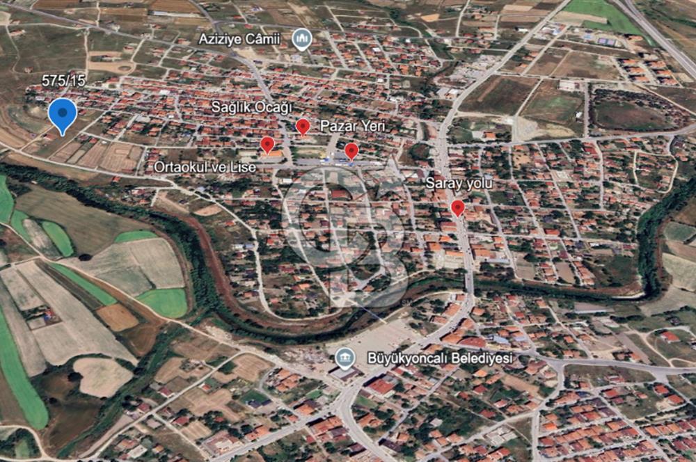 Tekirdağ Saray Büyükyoncalı 3 Kat imarlı Satılık Arsa
