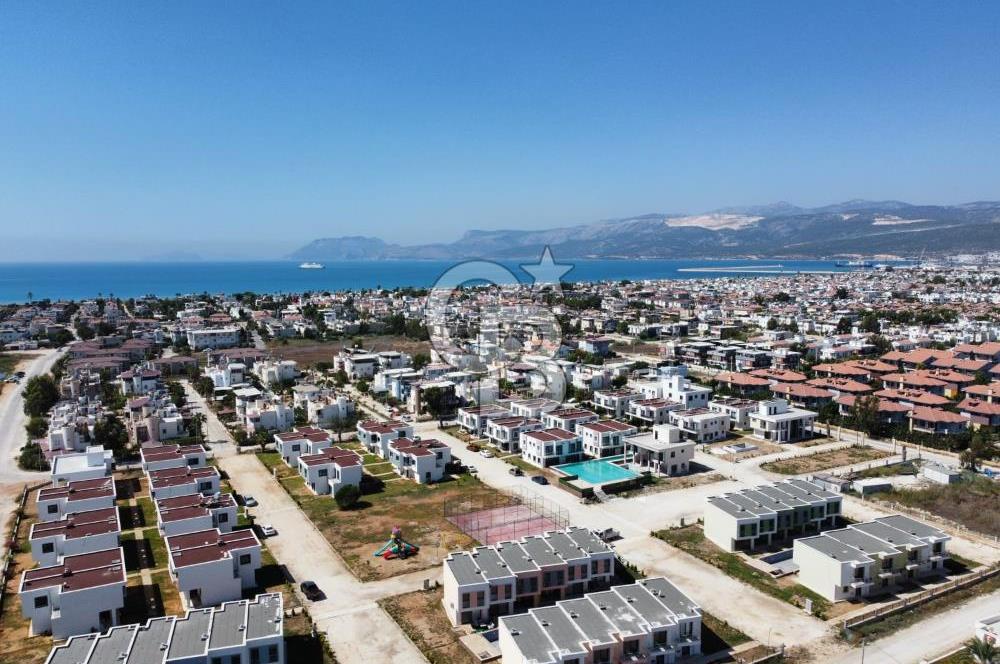 TAŞUCU/KUM MH BOSPHORUS CİTY'DE NATAMAM 4+1 SATILIK VİLLA
