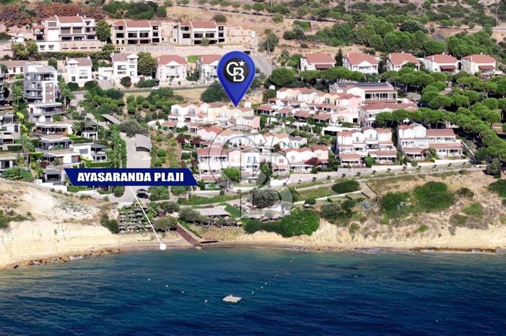 ÇEŞME AYASARANDA'DA OTEL KONFORUNDA, DENİZE SIFIR REZİDANS DAİRE