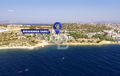 ÇEŞME AYASARANDA'DA OTEL KONFORUNDA, DENİZE SIFIR REZİDANS DAİRE
