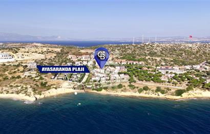 ÇEŞME AYASARANDA'DA OTEL KONFORUNDA, DENİZE SIFIR REZİDANS DAİRE