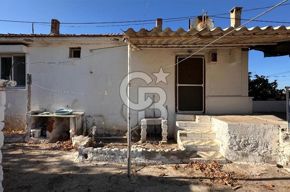 Karaburun Mordoğan Çatalkaya'da Kargir Ev ve Arsası