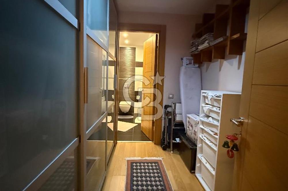 Pruva Sitesinde 1+1 Bahçe Katı Net75m2 Eşyalı Kiralık Daire