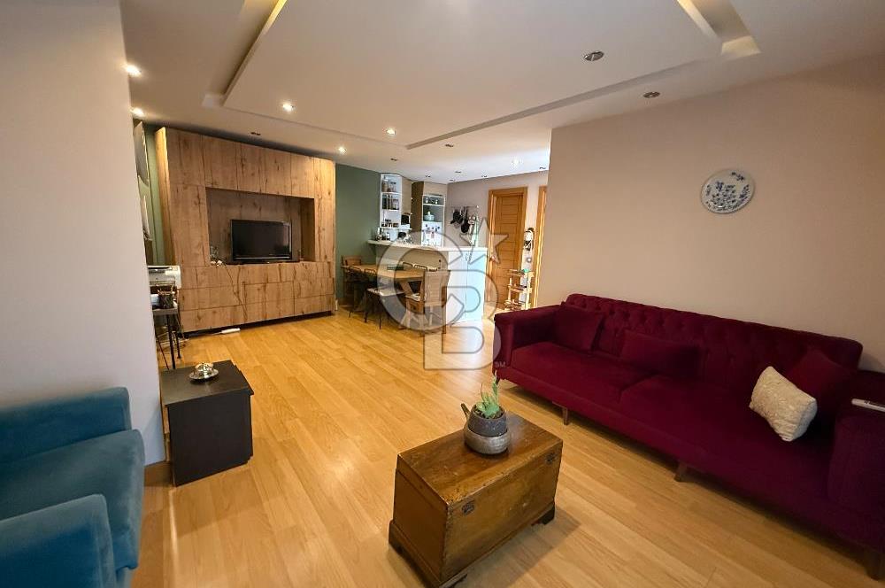 Pruva Sitesinde 1+1 Bahçe Katı Net75m2 Eşyalı Kiralık Daire