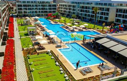 İskele Courtyard Sitesinde Satılık Full Eşyalı Studio Daire