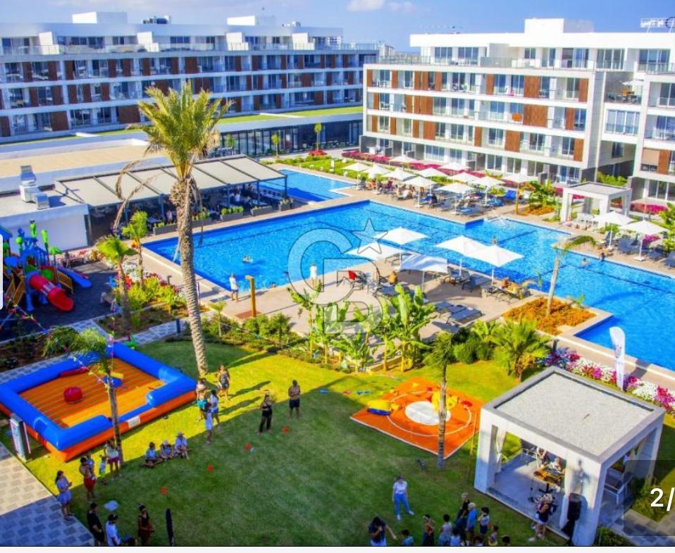 İskele Courtyard Sitesinde Satılık Full Eşyalı Studio Daire