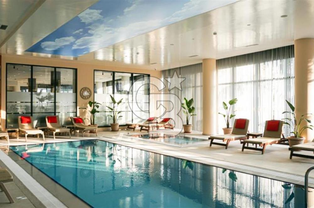 İskele Courtyard Sitesinde Satılık Full Eşyalı Studio Daire