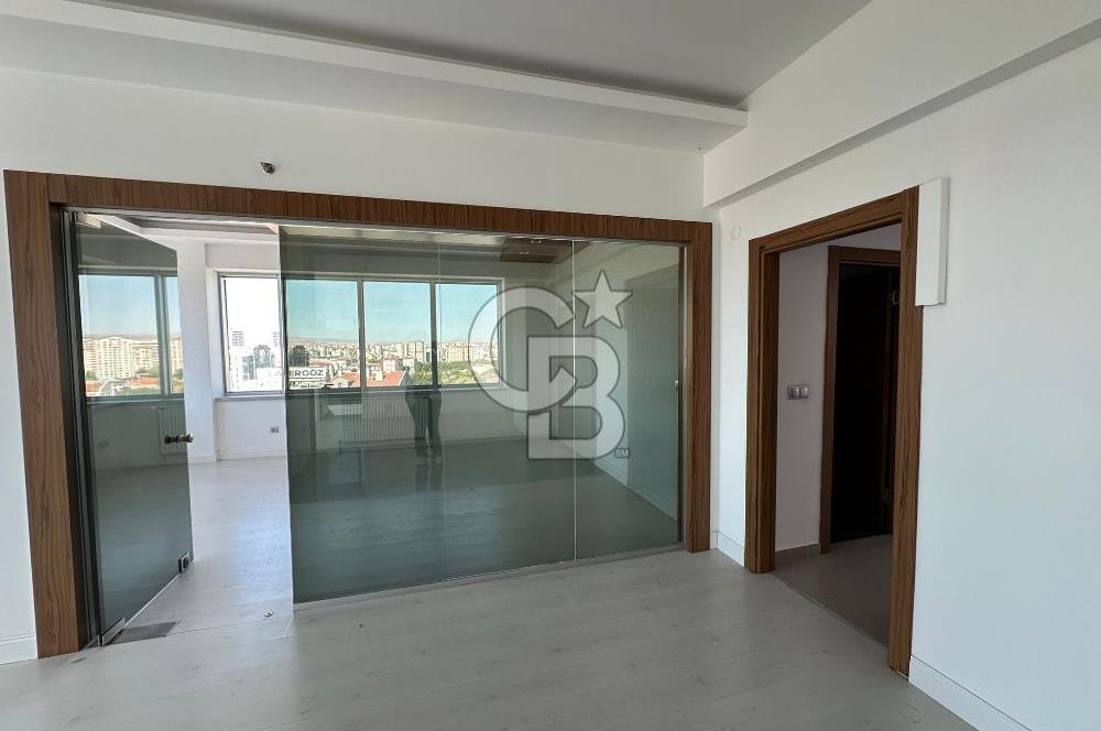 ASYAPARK İŞ MERKEZİ'NDE 2+1 150M2 İÇİ YAPILI KİRALIK OFİS