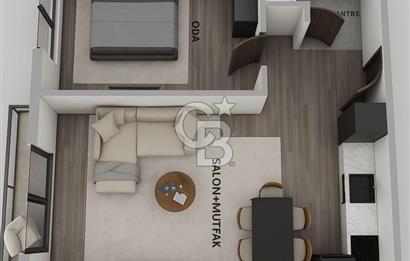 PROKOL YOLU ÜZERİ/ENDEMİK VADİ MANZARA/YERDEN ISITMALI 1+1 DAİRE