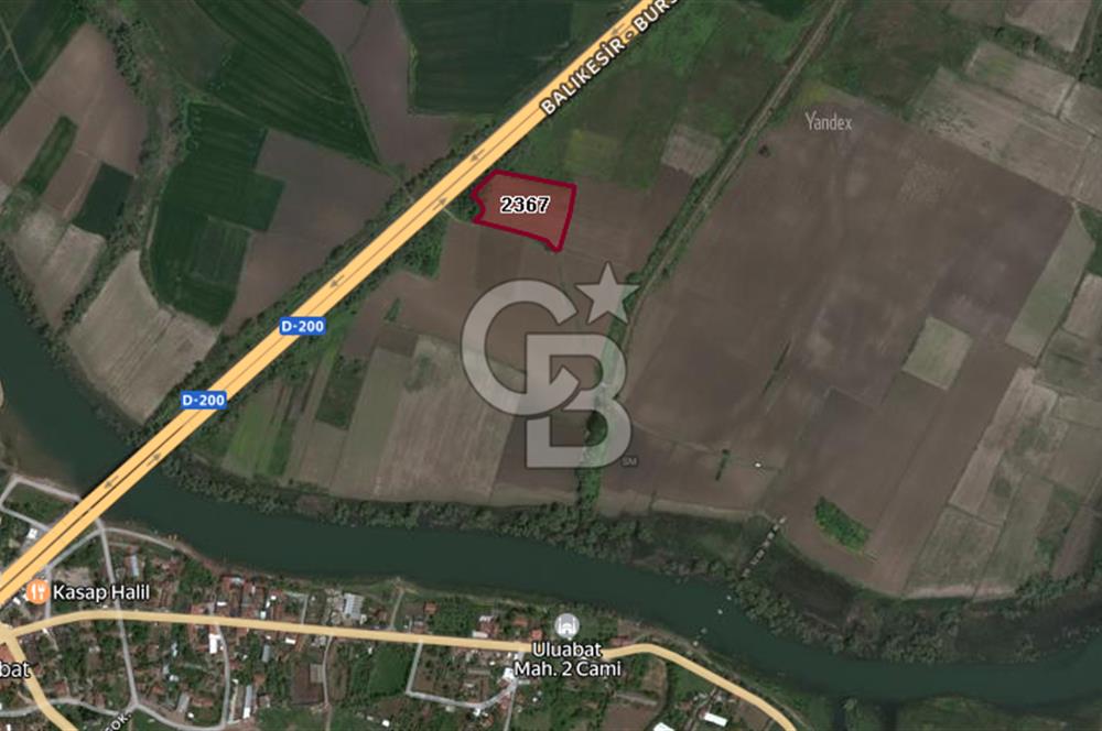 CB BLACK'TAN KARACABEY HARMANLI'DA SATILIK TARLA
