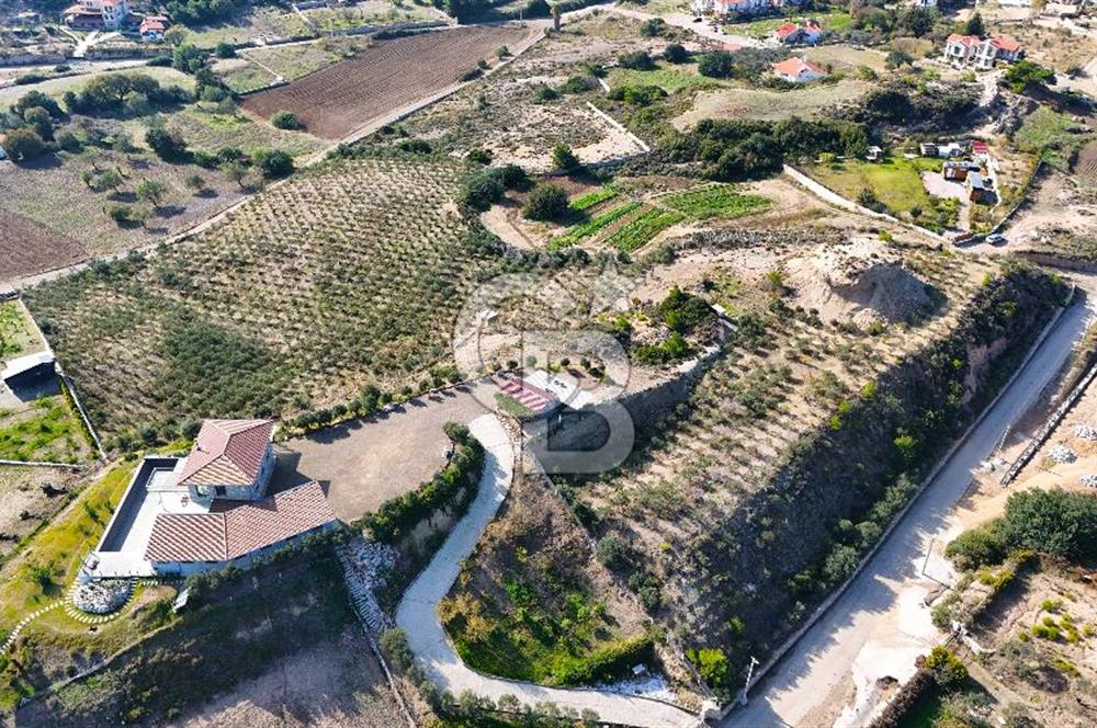 DATÇA KIZLAN'DA DOĞA VE DENİZ MANZARALI 17.528 m2 SATILIK TARLA