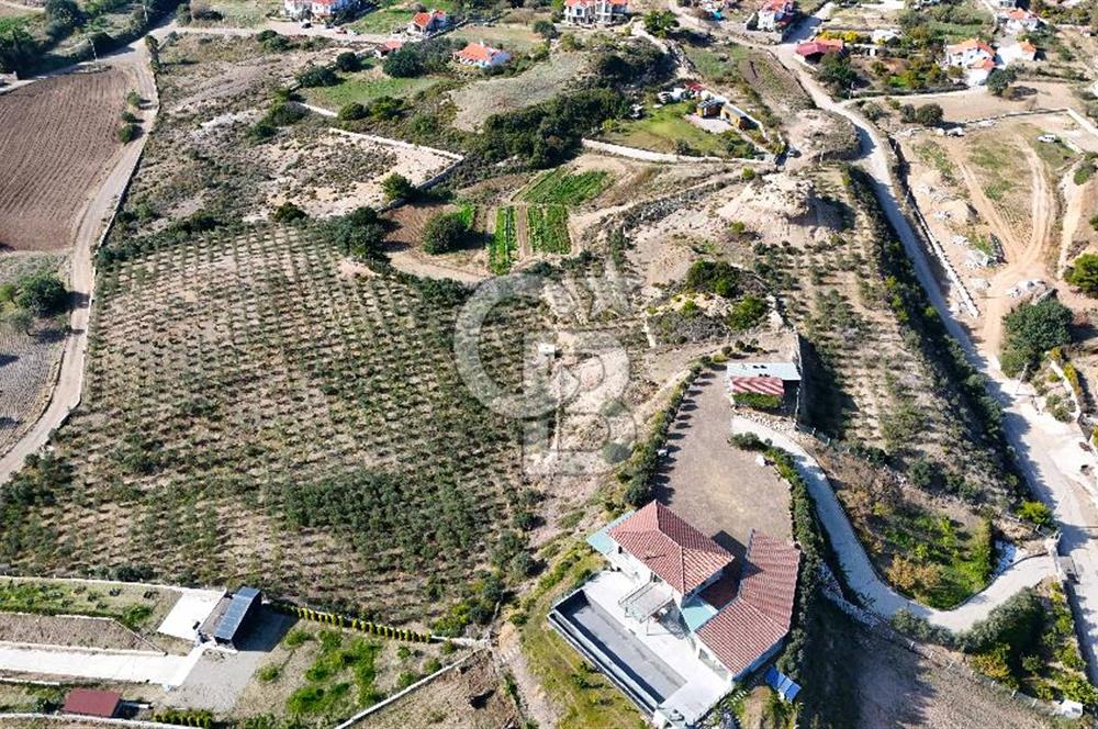 DATÇA KIZLAN'DA DOĞA VE DENİZ MANZARALI 17.528 m2 SATILIK TARLA
