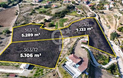 DATÇA KIZLAN'DA DOĞA VE DENİZ MANZARALI 17.528 m2 SATILIK TARLA