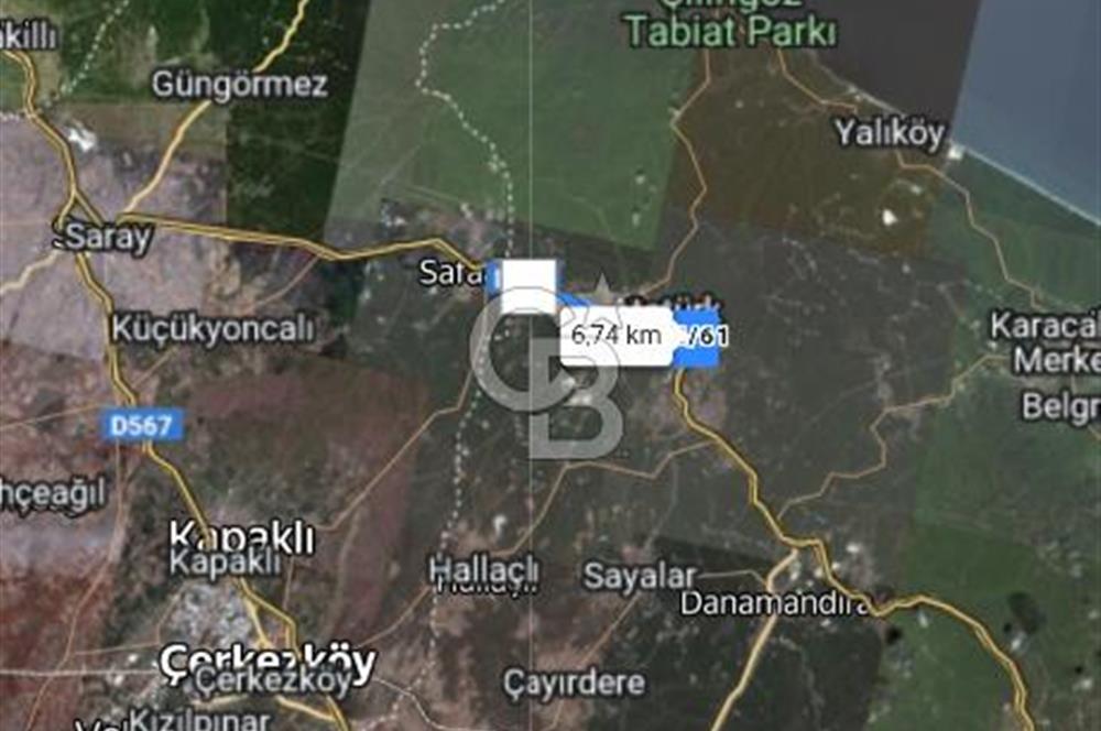 ÇATALCA BİNKILIÇ FATİH MAH.247 M2 TARLA