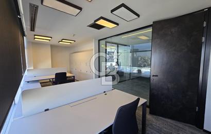 EGE PLAZA’DA 160 M2 FULL YAPILI MOBİLYALI KDV’Lİ OFİS 