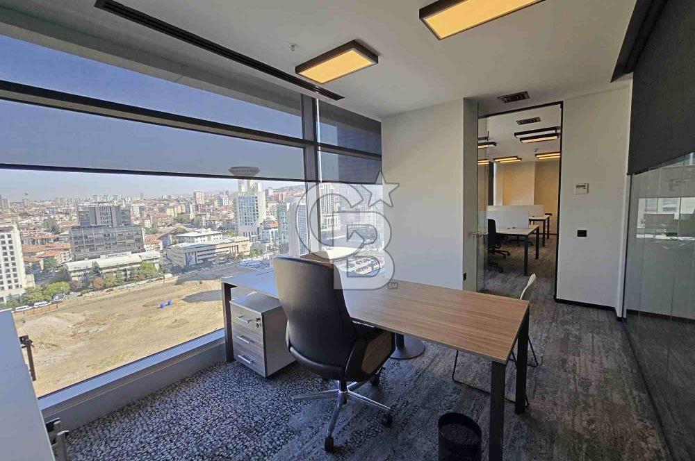 EGE PLAZA’DA 160 M2 FULL YAPILI MOBİLYALI KDV’Lİ OFİS 