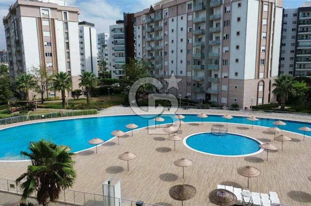 MAVİŞEHİR KARYA SİTESİNDE HAVUZ MANZARALI SATILIK 3+1 DAİRE