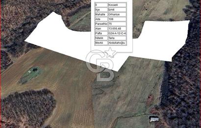 İZMİT ORHANİYE’DE YERLEŞİM YERİNE YAKIN FIRSAT 13.656 m2