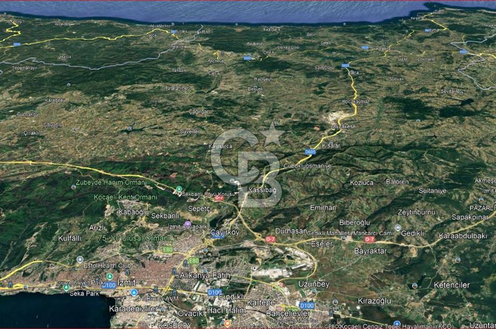 İZMİT ORHANİYE’DE YERLEŞİM YERİNE YAKIN FIRSAT 13.656 m2