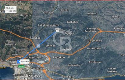 İZMİT ORHANİYE’DE YERLEŞİM YERİNE YAKIN FIRSAT 13.656 m2
