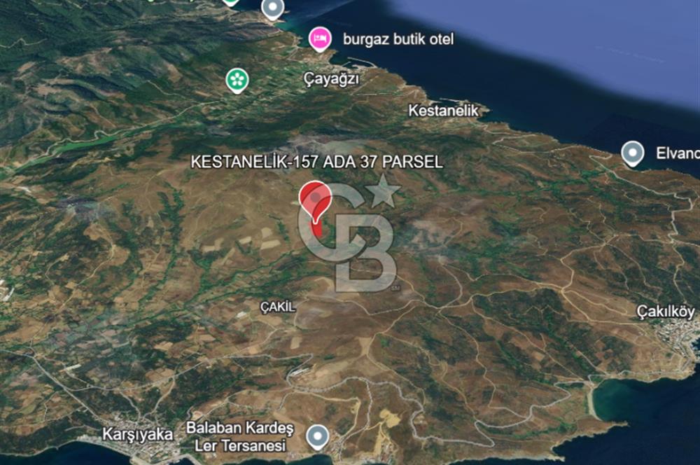 BALIKESİR-ERDEK-KESTANELİK'DE 1.960m2 TEK TAPU SATILIK TARLA