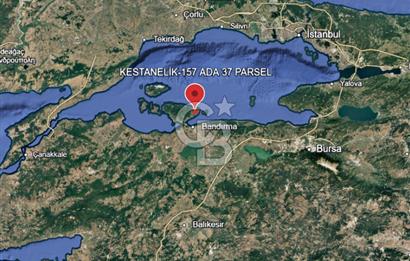 BALIKESİR-ERDEK-KESTANELİK'DE 1.960m2 TEK TAPU SATILIK TARLA