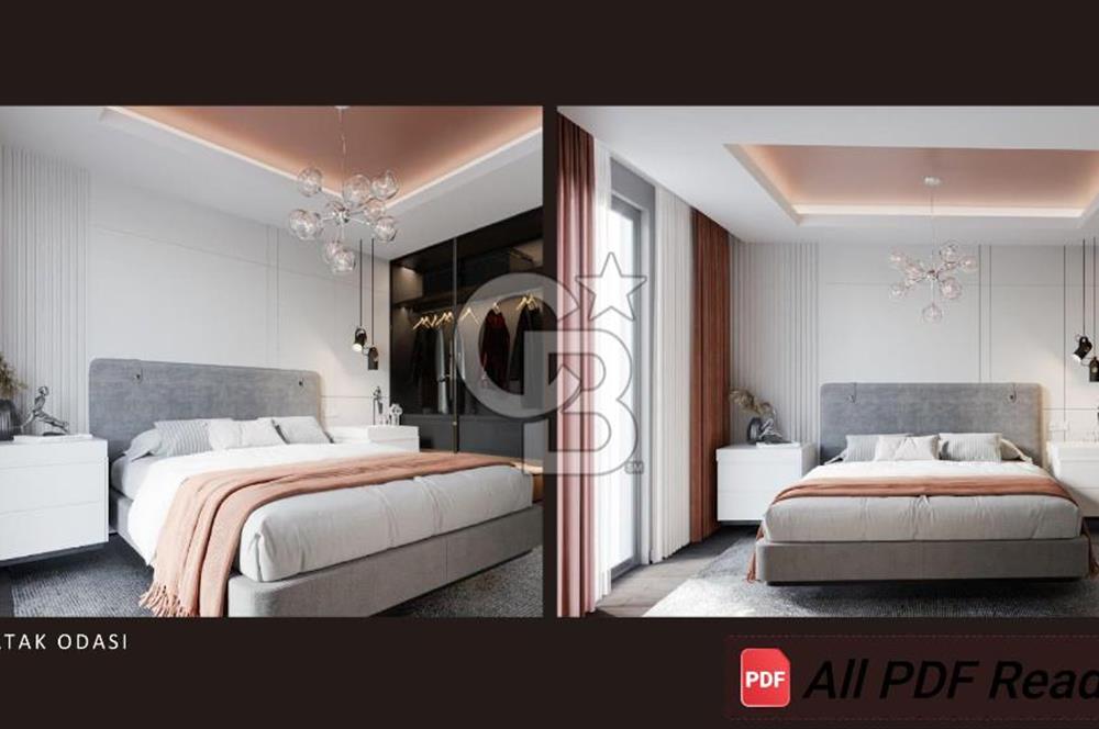 Alanya payallar da satılık 2 +1 dubleks