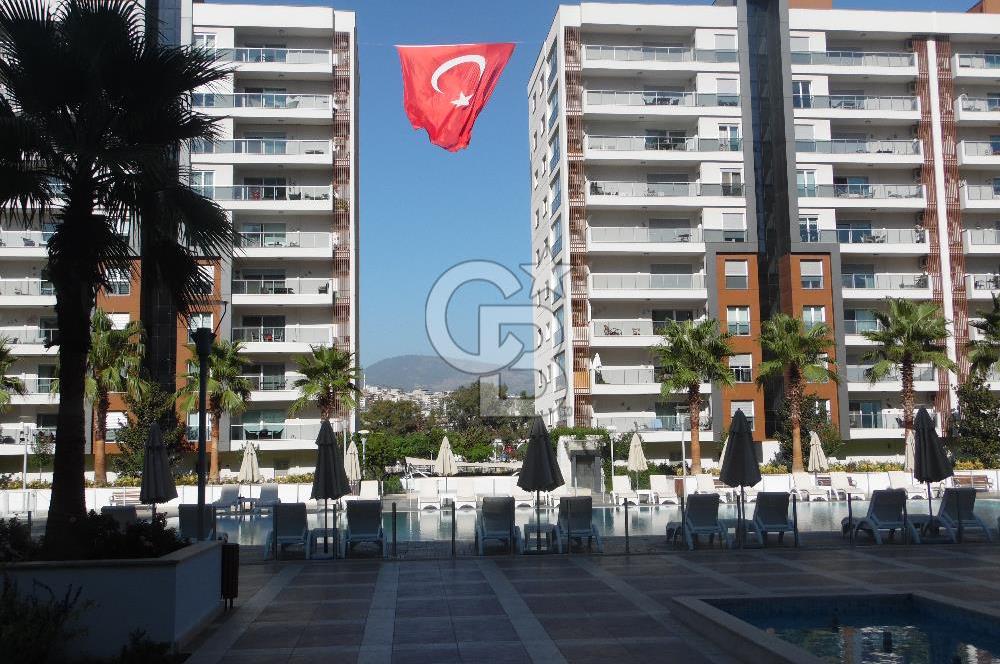 MAVİŞEHİR'DE HAVUZLU, GÜVENLİKLİ, EŞYALI KİRALIK 2+1 DAİRE