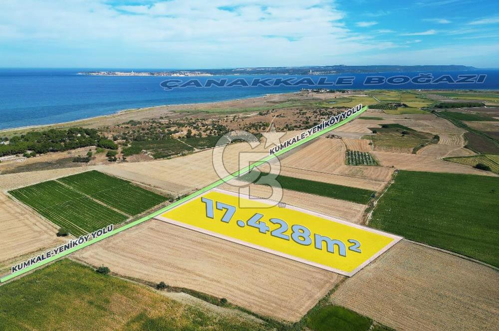 Çanakkale Kumkale’de 17.428 m² Satılık Tarım Arazisi