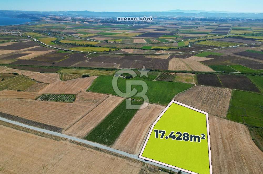 Çanakkale Kumkale’de 17.428 m² Satılık Tarım Arazisi