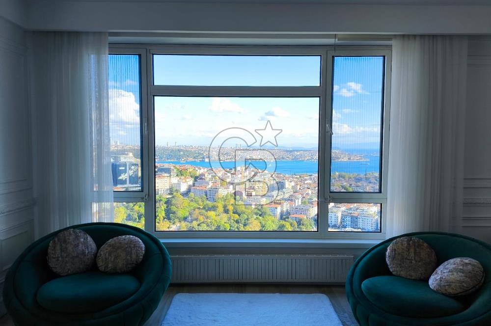 Fırsat Deniz Manzaralı 3.5+1 Kiralık Rezidans Katı - Selenium Twins