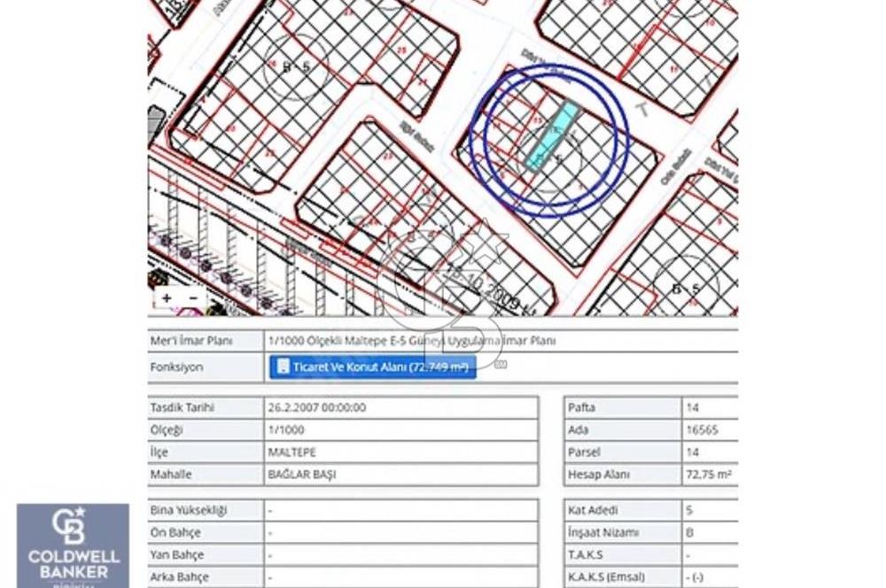 MALTEPE ÇARŞIDA SATILIK ARSA