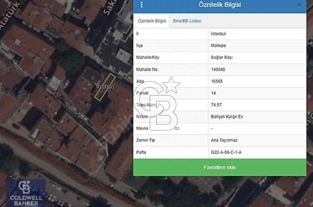 MALTEPE ÇARŞIDA SATILIK ARSA
