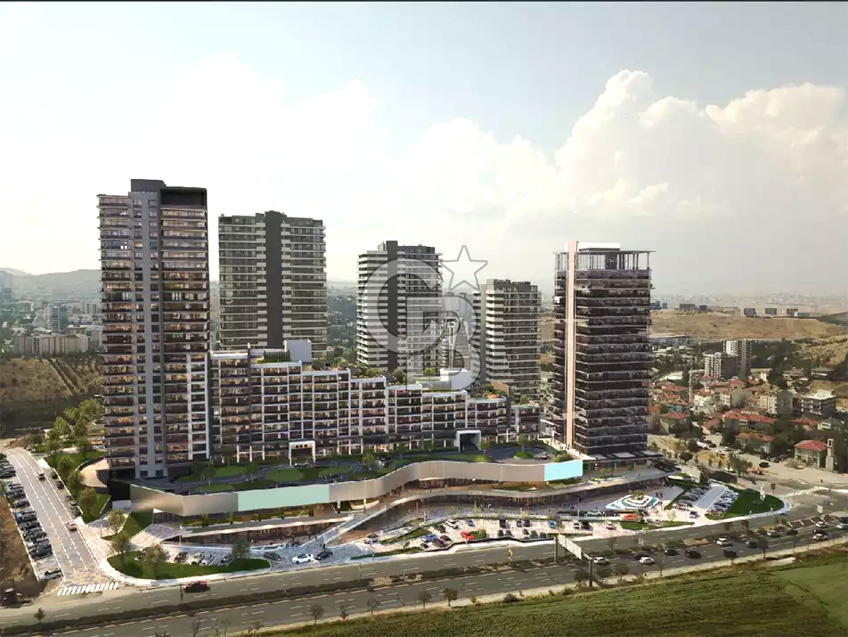 ÇAYYOLU 'NUN EN PRESTİJLİ SİTESİ SANTRA 'DA 4,5+1 SATILIK DAİRE