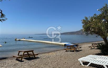 Karaburun denize sıfır sitede yazlık
