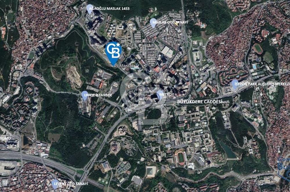 AS MASLAK -RESİDENCE MERKEZİ KONUMDA, 211 M2 KİRALIK BÜRO