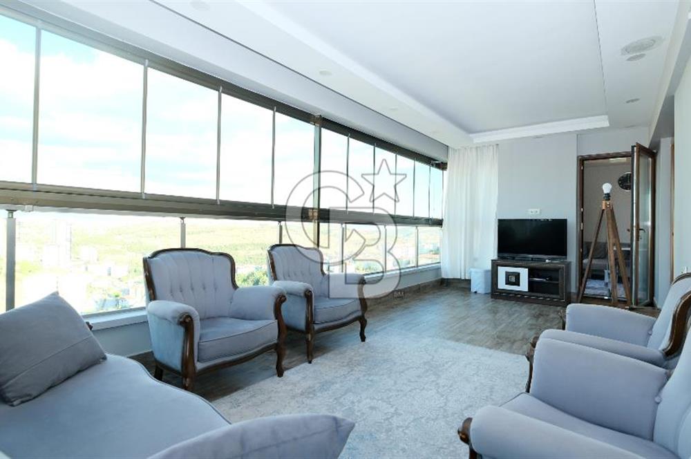 Pursaklar Zeytindalı Sitesi’nde Panoramik Şehir Manzaralı, Prestijli ve Lüks Daire