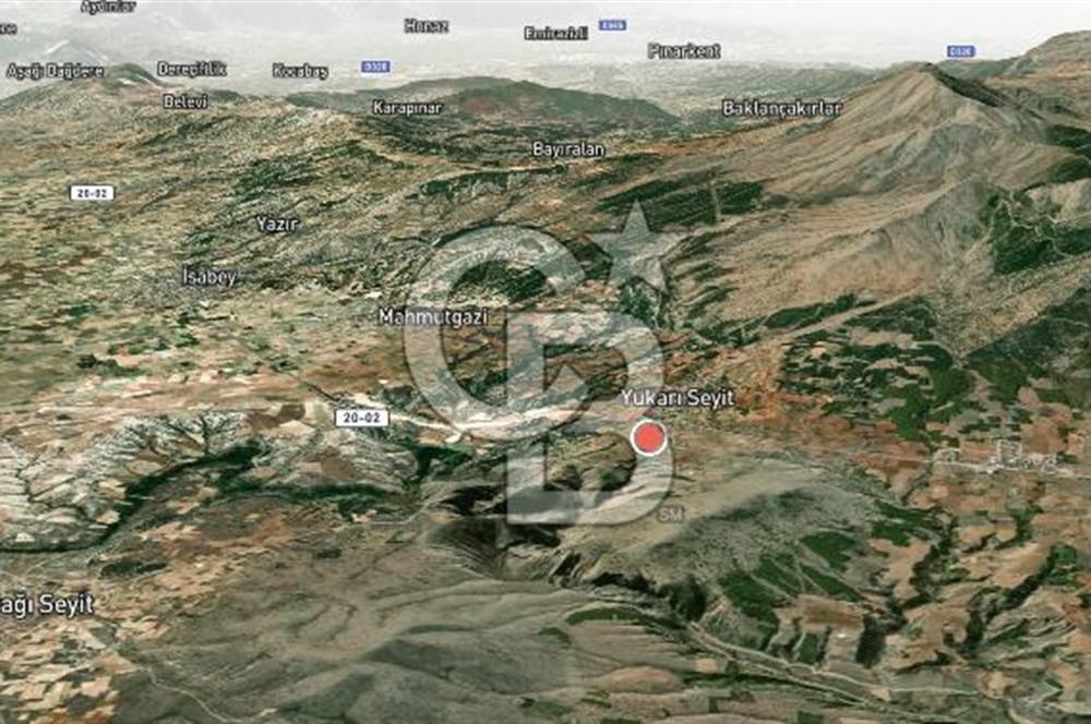 Çal Yukariseyitte 1400 m² Yerleşime 500m Mesafede Satılık Tarla