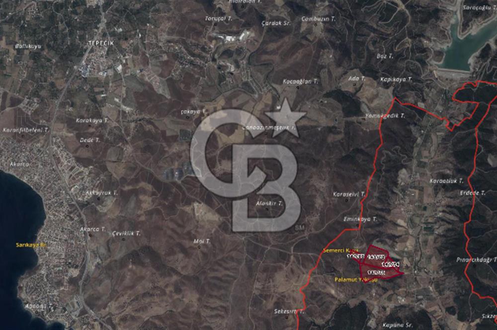 Seferihisar Kavakdere'de Hayvancılık ve GES Projesine Uygun Satılık Arazi