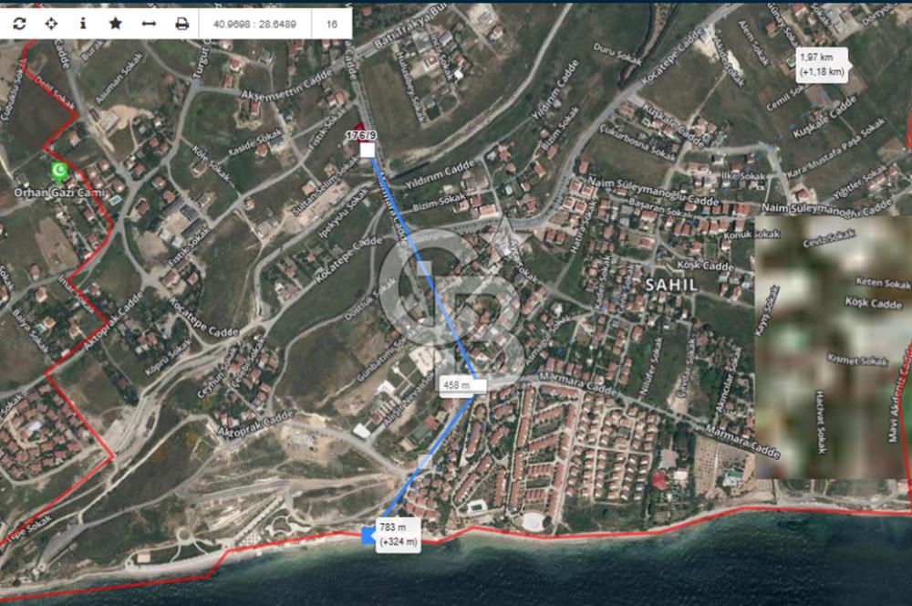 Beylikdüzü Kavaklı Mahallesinde Konut İmarlı Arsa.