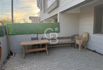 Yenibağarası Kiralık Eşyalı 1+1 Bahçe Katı Daire