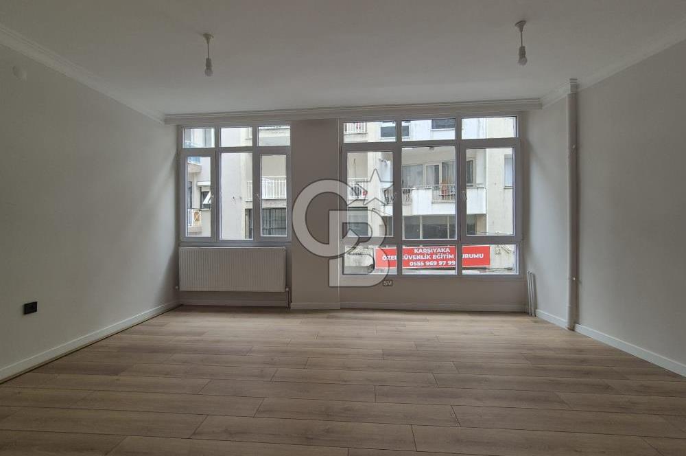 Karşıyaka  Tuna Mahallesi Ara Kat Tadilatlı 3+1 Satılık Boş Daire 