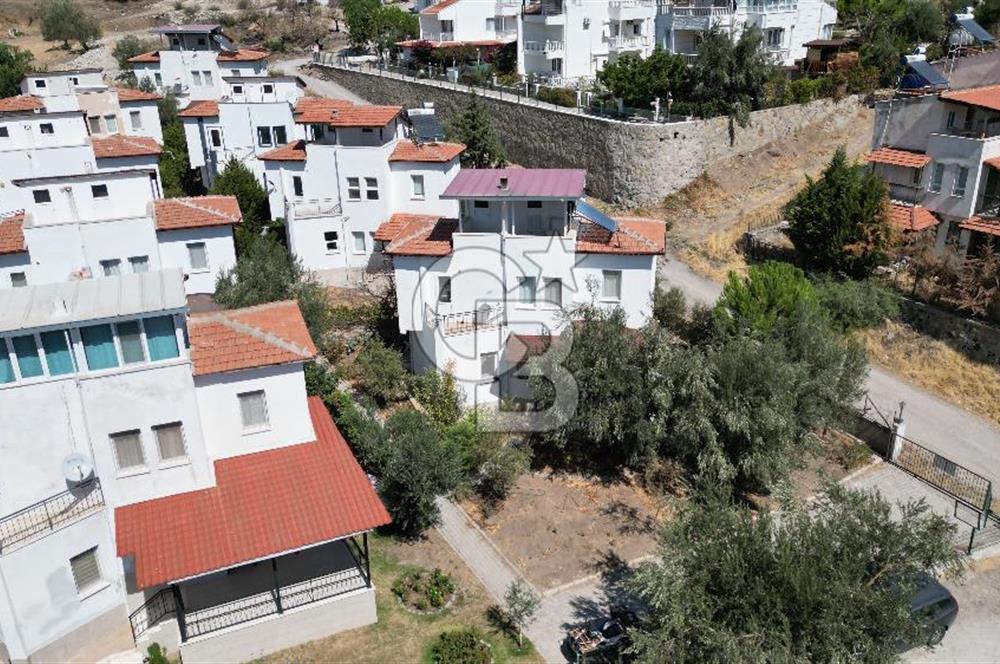 ÇANDARLI EYKO'DA SATILIK EŞYALI DÜBLEKS DENİZ MANZARALI VİLLA