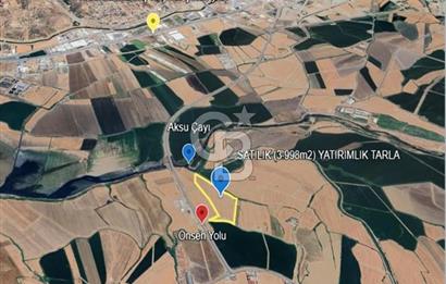 CB'DEN HACIMUSTAFA MH. ÖNSEN YOLU YAKININDA SATILIK TARLA
